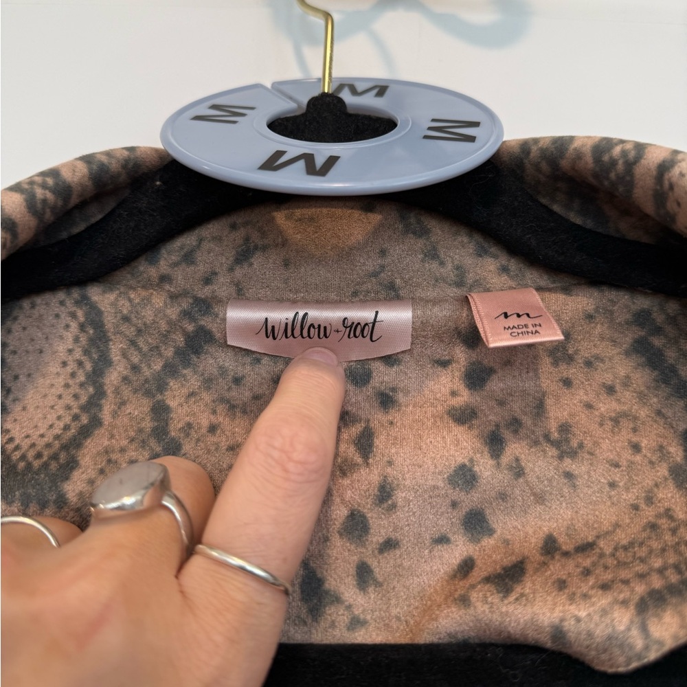 Snake Print Jacket - image 3